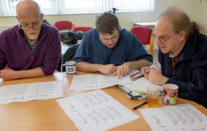 Research Skills Workshop participants hard at work. Photo by Dennis Platts (DJP) released under CC BY-NC